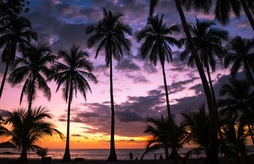 Sunset in Manuel Antonio, Costa Rica