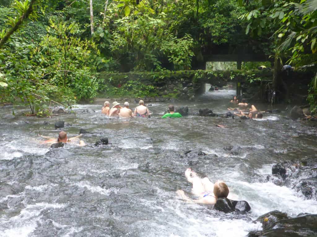 Free Hot Springs Near La Fortuna, Costa Rica
